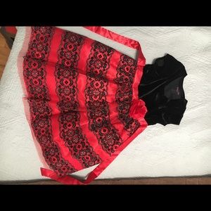 Little girl formal dress.